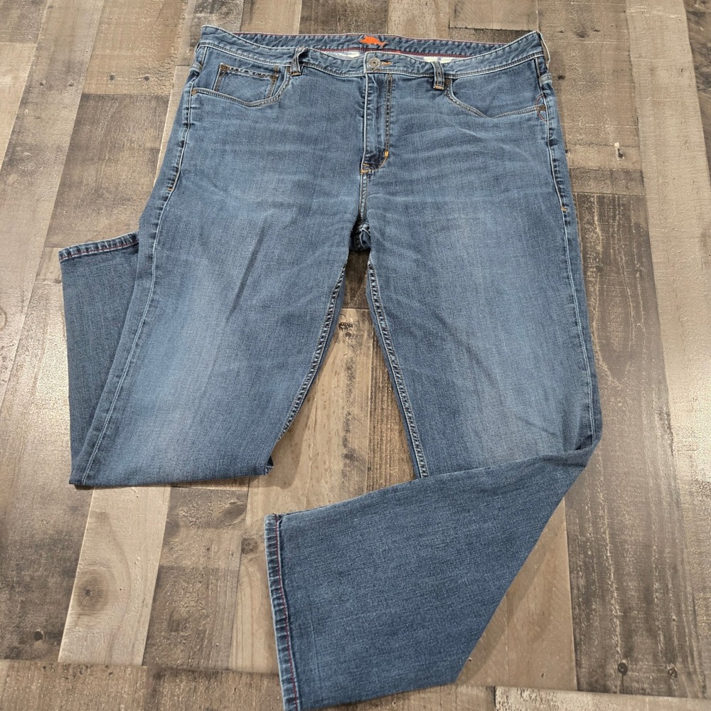 Tommy Bahama Sand Drifter Authentic Jeans Mens 42x30 Blue Straight Leg Denim